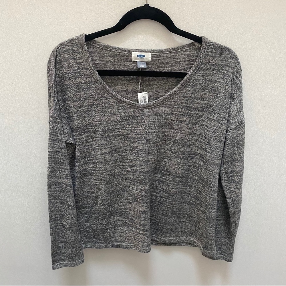 NWT Gray Old Navy Lightweight Sweater Size Small